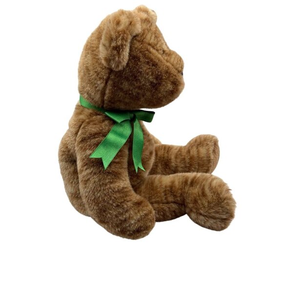 Ty Beanie Buddies 2002 Billionaire Bear With Dollar Sign Green Ribbon 100% Tylon - Picture 7 of 9